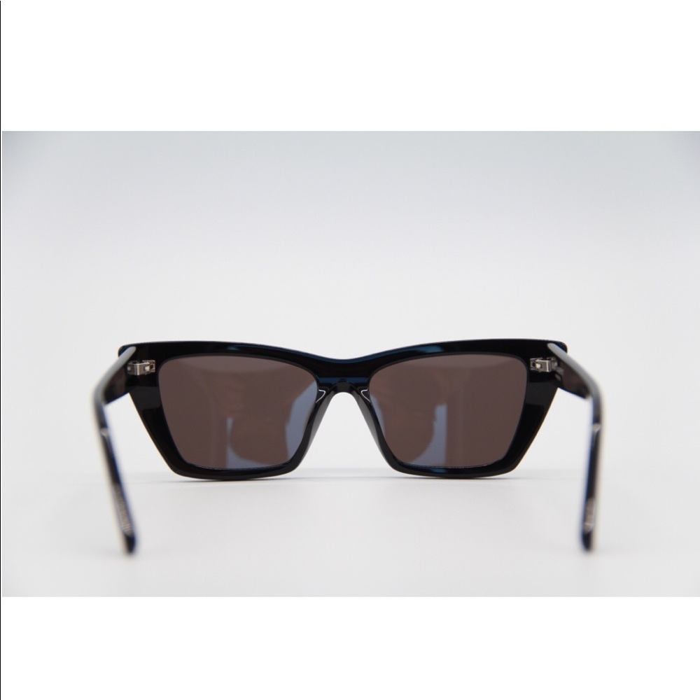 New Saint Laurent Mica SL276 001 New Cat Eye Sunglasses Saint Laurent SL 276 - Picture 10 of 15